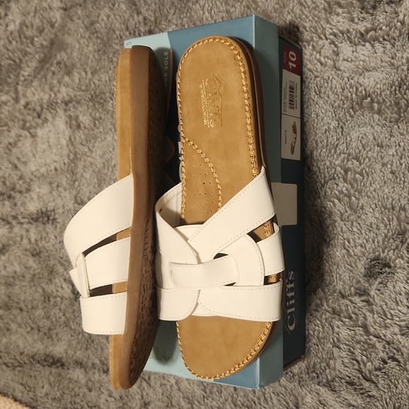 [NWT] Cliffs by White Mountain Slide Sandal - Size 10 - Picture 2 of 5